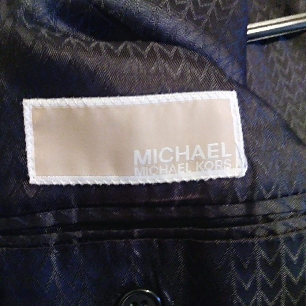 Michael by Michael Kors Men's 100% Wool Suit Coat